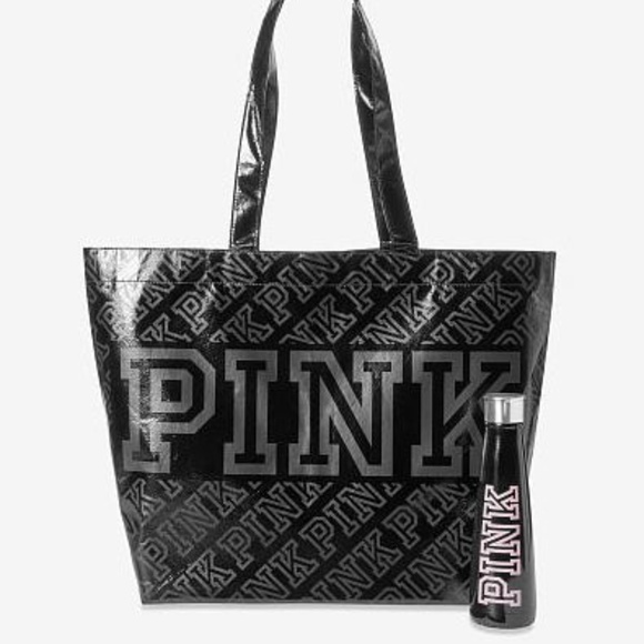 PINK Victoria's Secret Accessories - PINK S'WELL WATER BOTTLE AND REUSABLE TOTE BAG